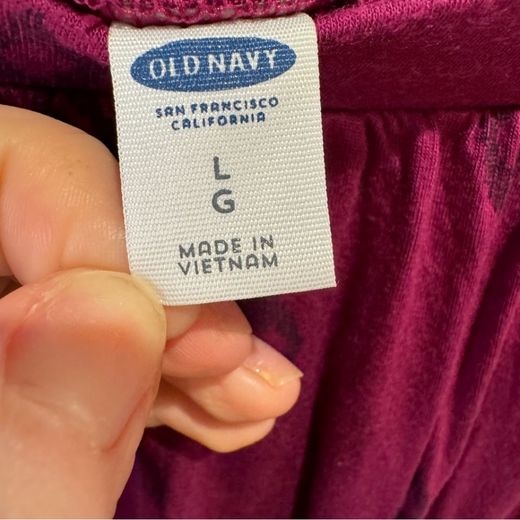 Old Navy Purple Aztec Print Mini A-line Skirt - Size Large - Picture 3 of 8